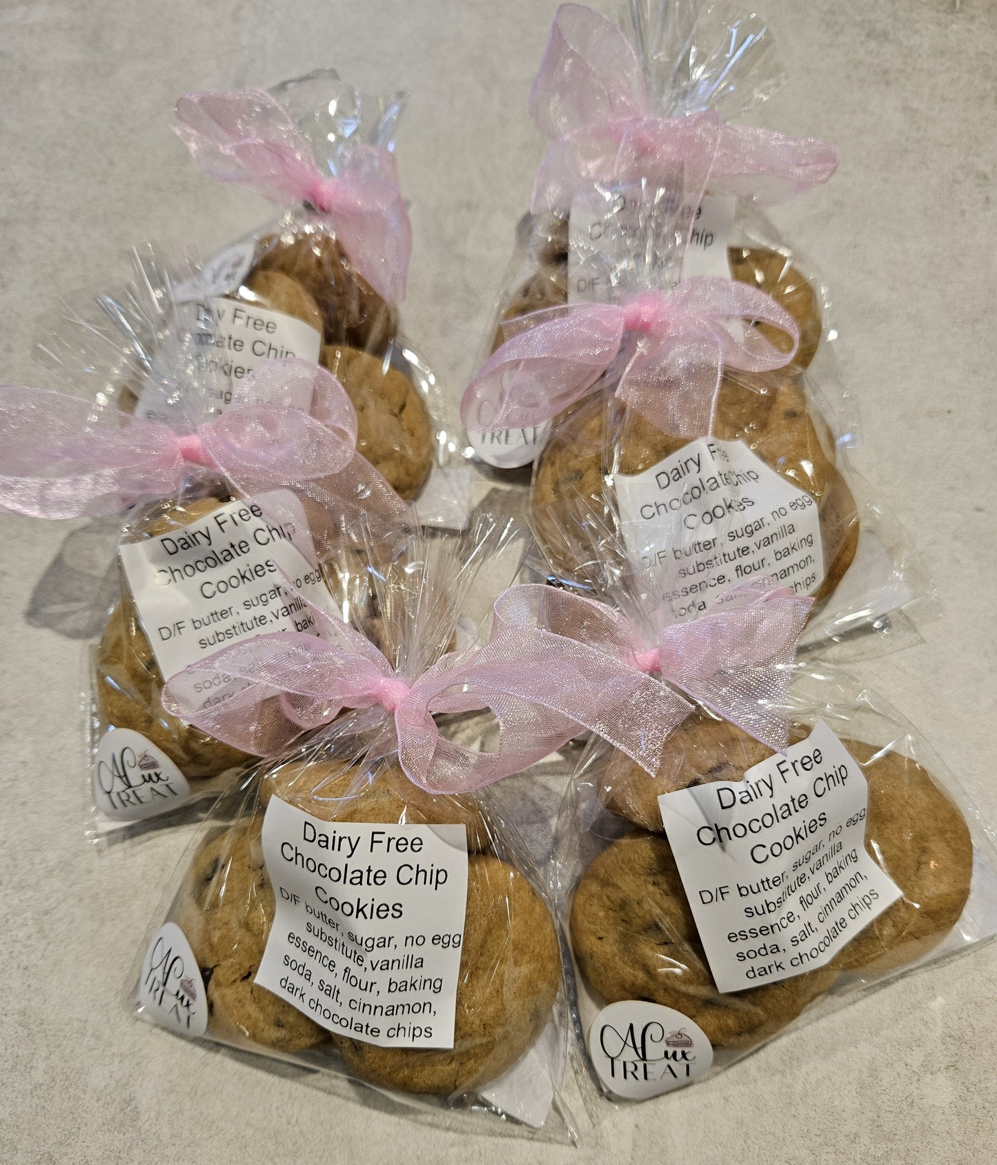 D/F Choc Chip Cookie pack - snack from Alux Treat - Gets yours for $6.50! Shop now at The Riverside Pantry