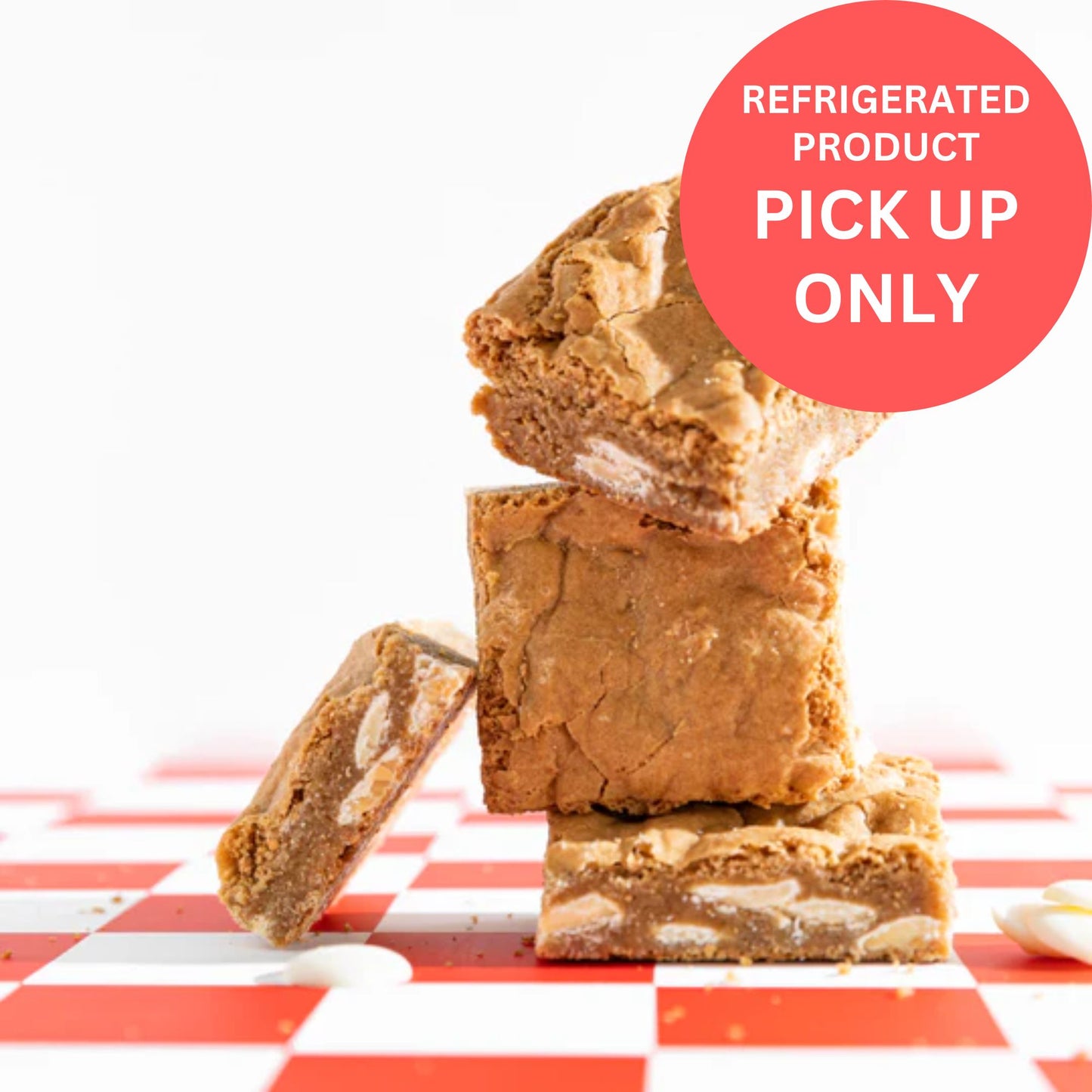 Blondie Brownie - snack from Badass Brownies - Gets yours for $6.50! Shop now at The Riverside Pantry