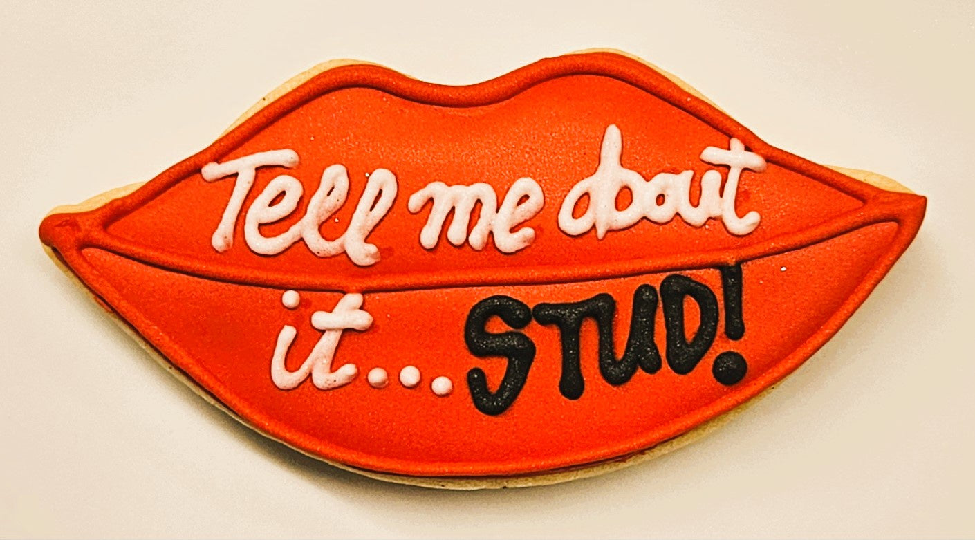 STUD Red Lips Vanilla Cookie - snack from Alux Treat - Gets yours for $6.50! Shop now at The Riverside Pantry