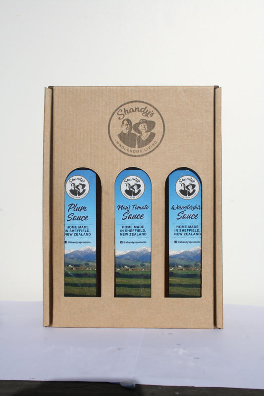 Shandy's Gift box - condiment from Shandy's - Gets yours for $40! Shop now at The Riverside Pantry