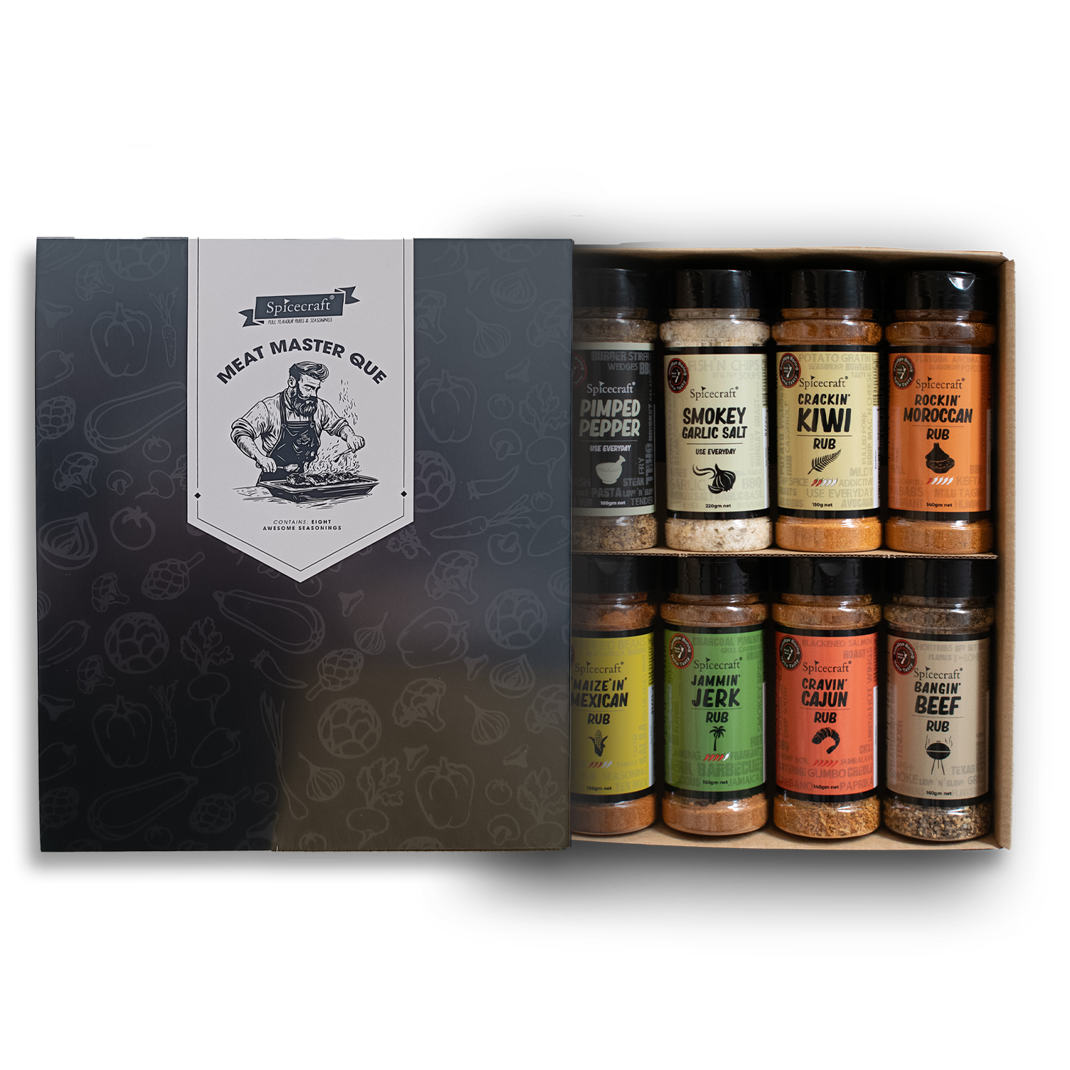 Meat Master Que - Gift box from Spicecraft - Gets yours for $109! Shop now at The Riverside Pantry