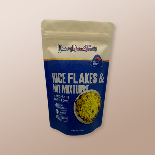 Rice Flakes & nut Mixture