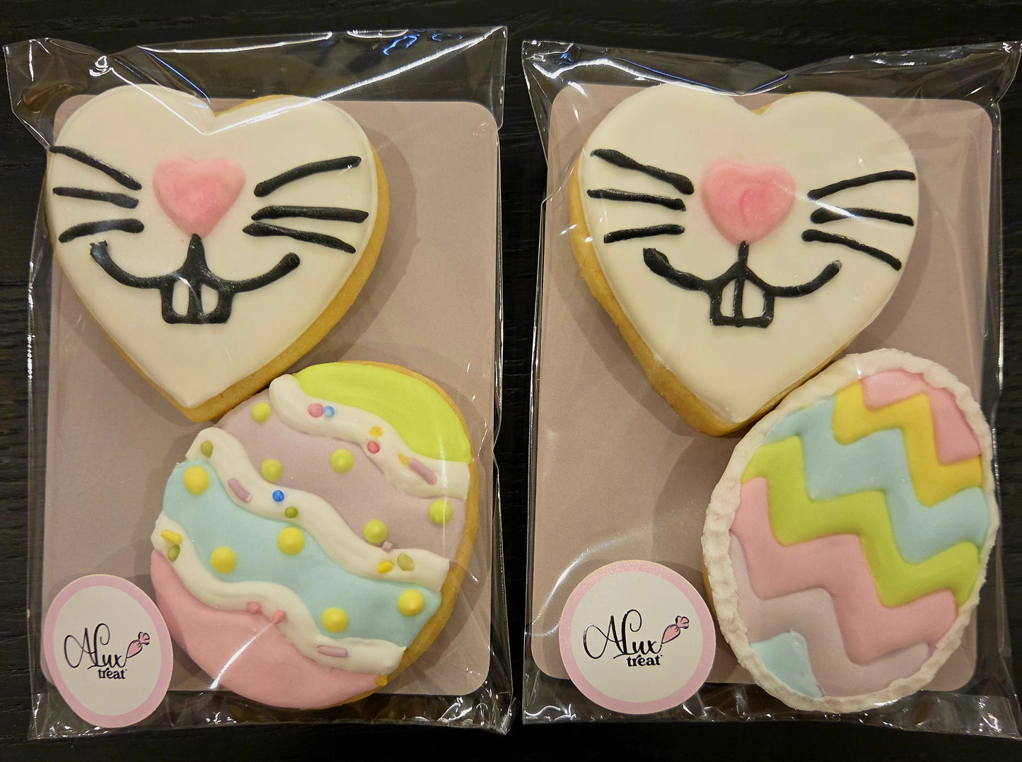 Rabbit & Easter Egg Vanilla Cookie - snack from Alux Treat - Gets yours for $7! Shop now at The Riverside Pantry