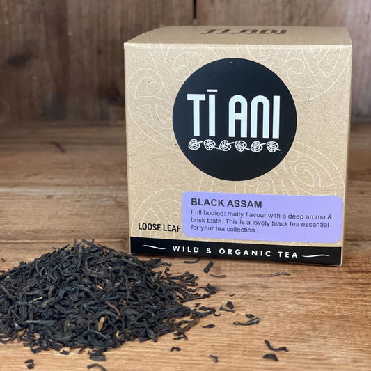 Black Assam Tea - beverage from Ti Ani - Wild & Organic Tea - Gets yours for $6.50! Shop now at The Riverside Pantry