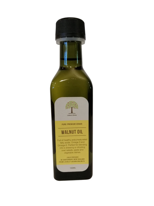 Walnut Oil 100ml - oil from Loburn Grove - Gets yours for $13.50! Shop now at The Riverside Pantry