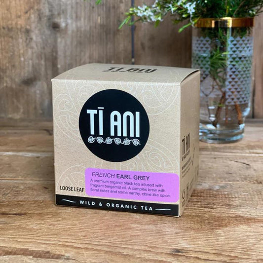 French Earl Grey Tea - beverage from Ti Ani - Wild & Organic Tea - Gets yours for $6.50! Shop now at The Riverside Pantry