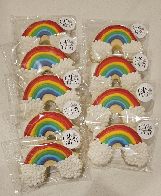 Rainbow Vanilla Cookie - baking from Alux Treat - Gets yours for $6! Shop now at The Riverside Pantry