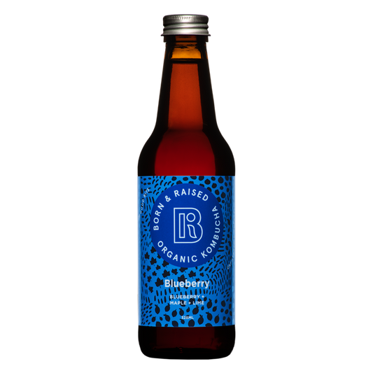 Kombucha - Blueberry Maple 328ml (PICK UP ONLY) - beverage from Born & Raised - Gets yours for $4.49! Shop now at The Riverside Pantry