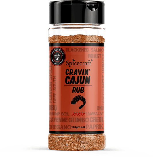 Cravin' Cajun Rub - condiment from Spicecraft - Gets yours for $12! Shop now at The Riverside Pantry