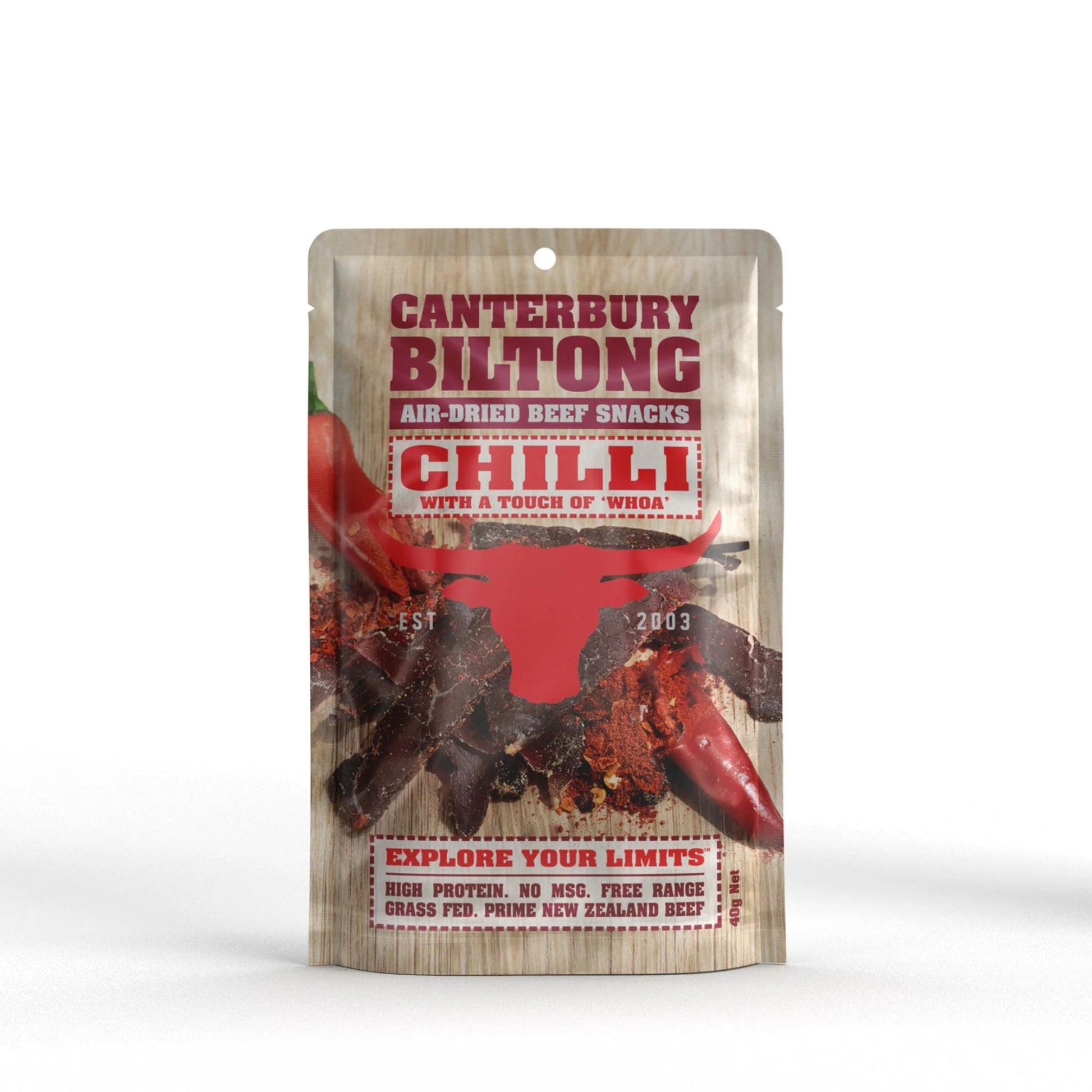 Canterbury Biltong - snack from Riverside Butchery - Gets yours for $6! Shop now at The Riverside Pantry