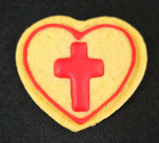 Heart with Cross - snack from Alux Treat - Gets yours for $4.50! Shop now at The Riverside Pantry