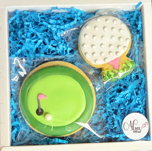 Golf Vanilla Cookie Gift Box
