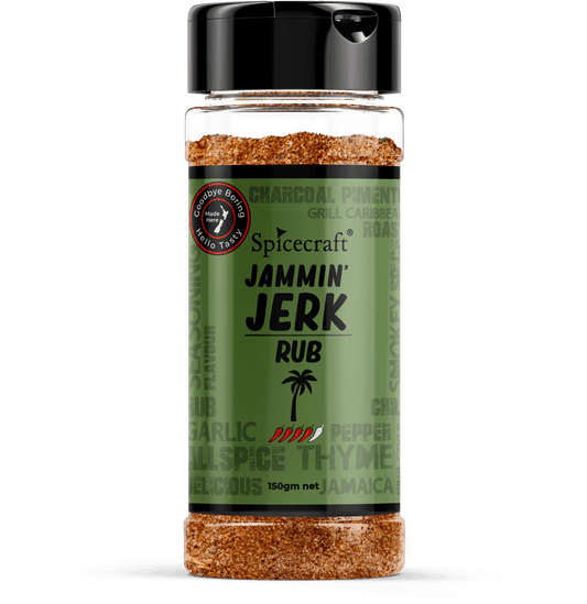 Jammin' Jerk Rub - condiment from Spicecraft - Gets yours for $12! Shop now at The Riverside Pantry