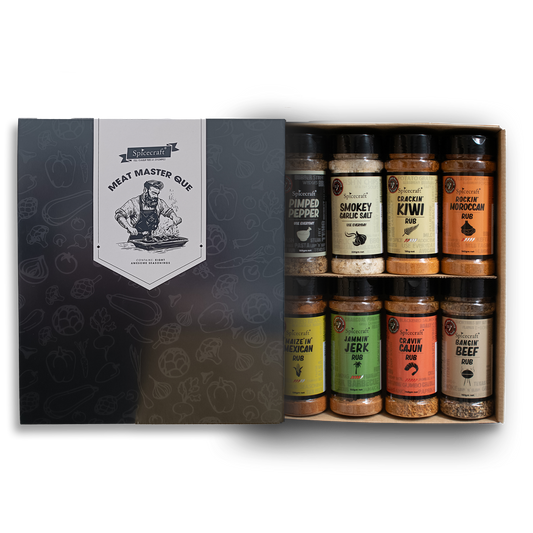 Meat Master Que - Gift box from Spicecraft - Gets yours for $109! Shop now at The Riverside Pantry