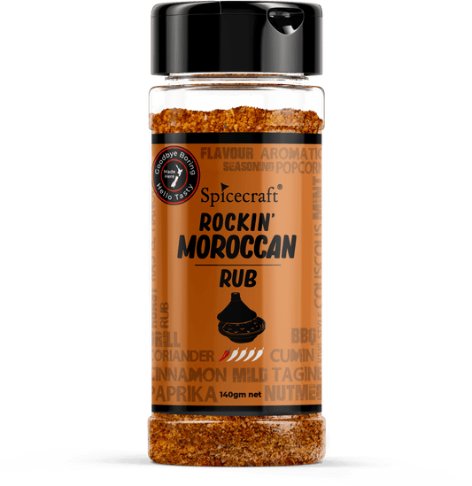 Rockin' Moroccan Rub - condiment from Spicecraft - Gets yours for $12! Shop now at The Riverside Pantry