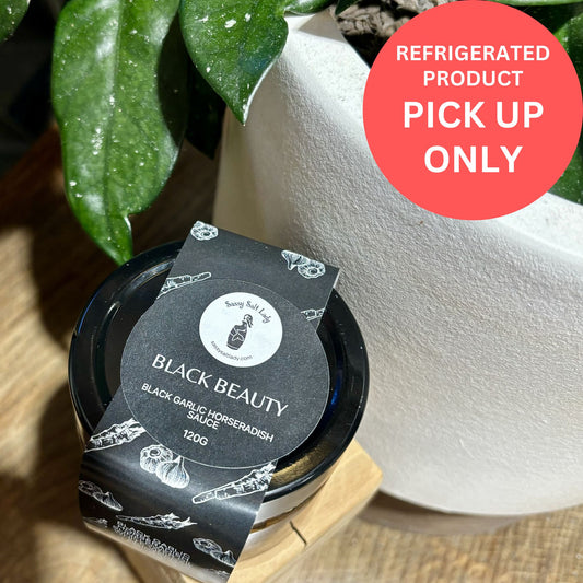 Black Beauty Sauce - condiment from Sassy Salt Lady - Gets yours for $25! Shop now at The Riverside Pantry