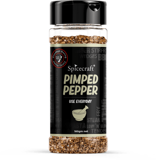 Pimped Pepper 160g - condiment from Spicecraft - Gets yours for $12! Shop now at The Riverside Pantry