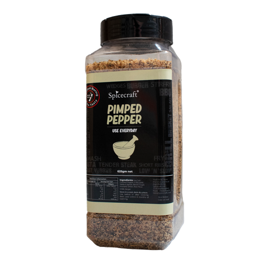 Pimped Pepper 625g - condiment from Spicecraft - Gets yours for $40! Shop now at The Riverside Pantry