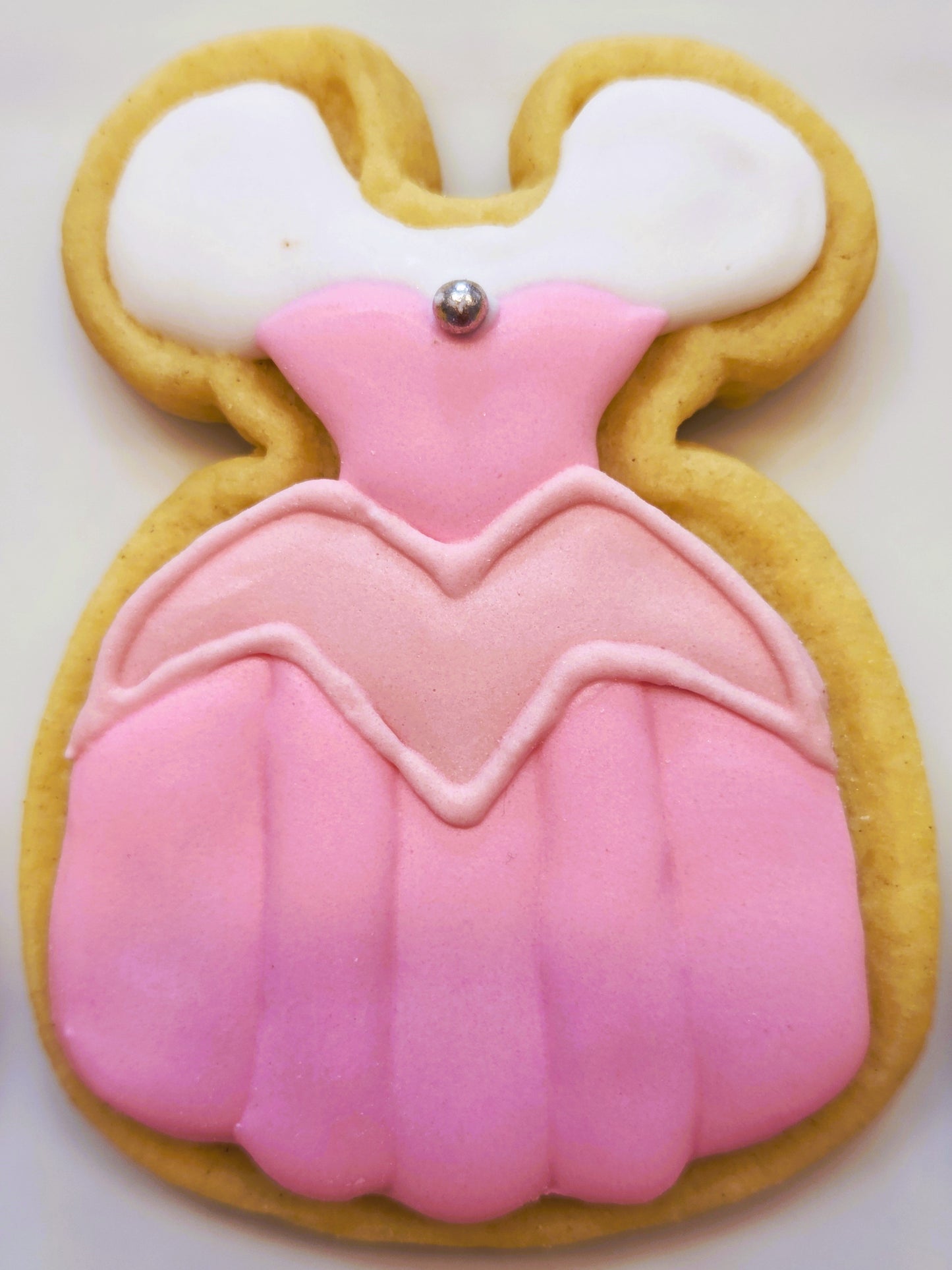 Princess Dress Vanilla Cookie / Pink Princess