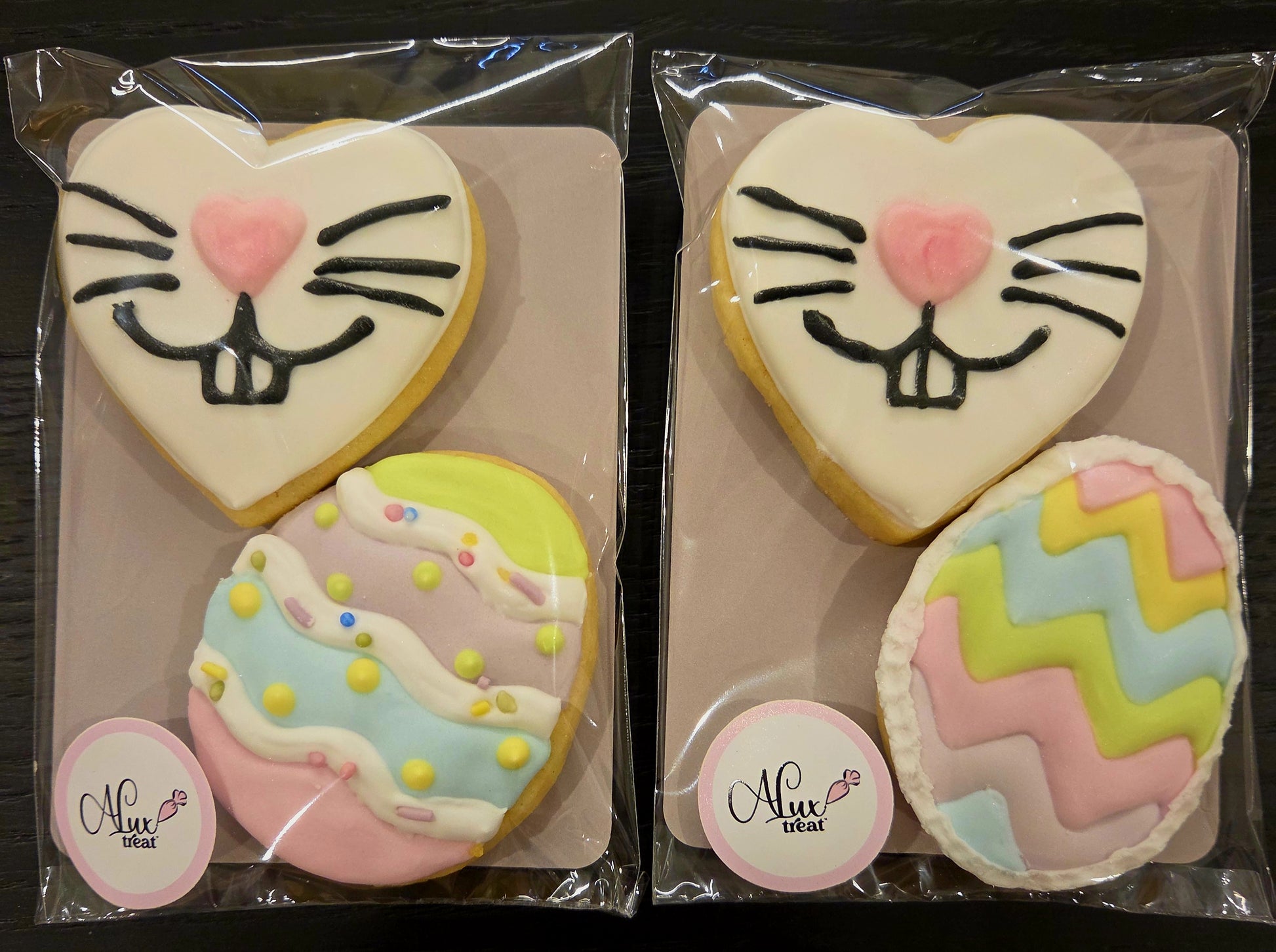 Rabbit & Easter Egg Vanilla Cookie - snack from Alux Treat - Gets yours for $7! Shop now at The Riverside Pantry