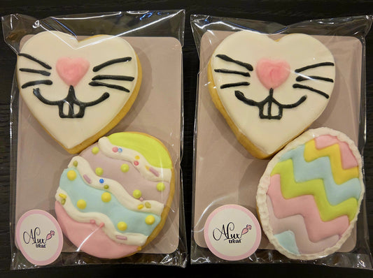 Rabbit & Easter Egg Vanilla Cookie - snack from Alux Treat - Gets yours for $7! Shop now at The Riverside Pantry