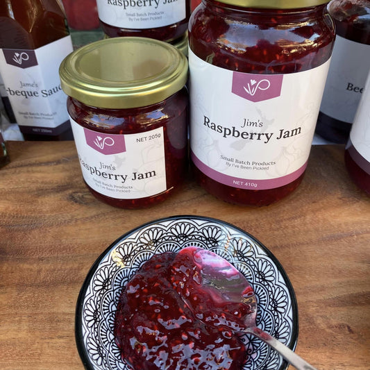 Raspberry Jam - Small - spread from I've Been Pickled - Gets yours for $8! Shop now at The Riverside Pantry