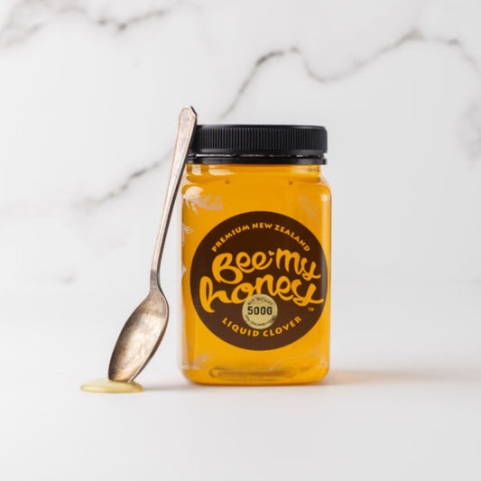 Clover Liquid Honey 500g - spread from Bee My Honey - Gets yours for $10.95! Shop now at The Riverside Pantry