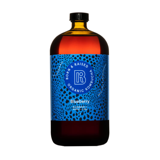 Kombucha - Blueberry Maple 1 Litre  (PICK UP ONLY) - beverage from Born & Raised - Gets yours for $11.99! Shop now at The Riverside Pantry
