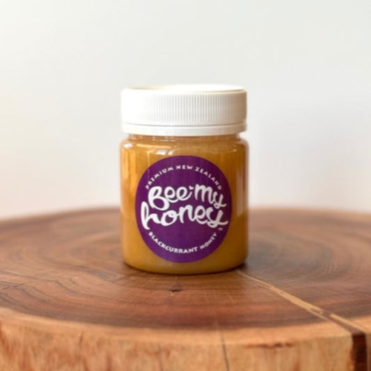 Blackcurrant Honey 250g - spread from Bee My Honey - Gets yours for $6! Shop now at The Riverside Pantry