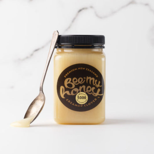 Clover Creamed Honey 1kg - spread from Bee My Honey - Gets yours for $21! Shop now at The Riverside Pantry
