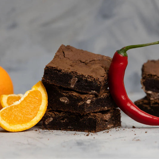 Orange & Chilli Brownie (PICK UP ONLY) - snack from Badass Brownies - Gets yours for $5.50! Shop now at The Riverside Pantry