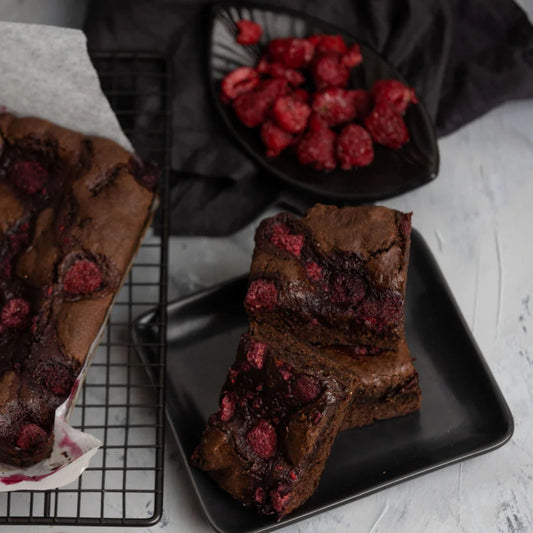 Raspberry Brownie - VEGAN (PICK UP ONLY) - snack from Badass Brownies - Gets yours for $5.50! Shop now at The Riverside Pantry