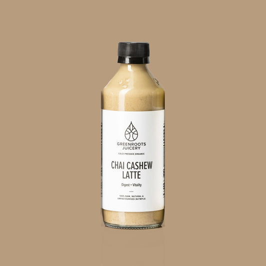 Chai Cashew Latte  (PICK UP ONLY) - beverage from Greenroots - Gets yours for $10.50! Shop now at The Riverside Pantry