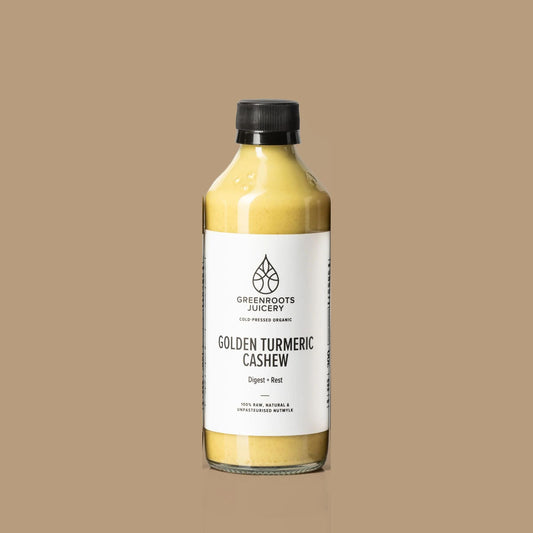 Golden Turmeric Cashew  (PICK UP ONLY) - beverage from Greenroots - Gets yours for $10.50! Shop now at The Riverside Pantry