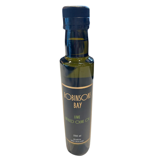 Lime Infused Olive Oil - oil from Robinsons Bay - Gets yours for $21! Shop now at The Riverside Pantry