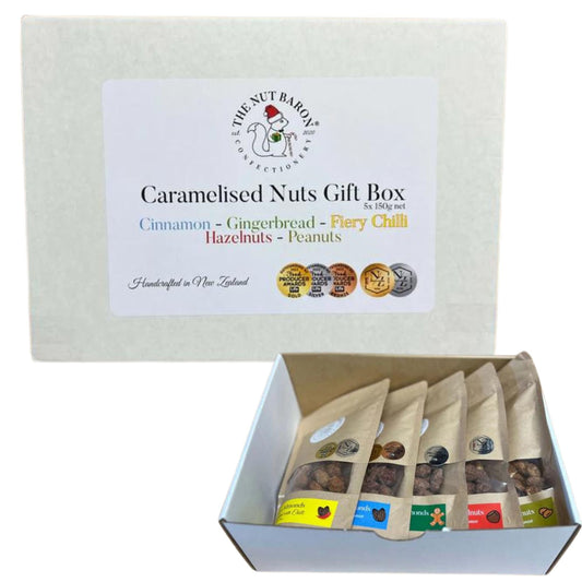 All Stars Gift Box - 5x 150g Pouches - confectionery from Nut Baron - Gets yours for $54.90! Shop now at The Riverside Pantry