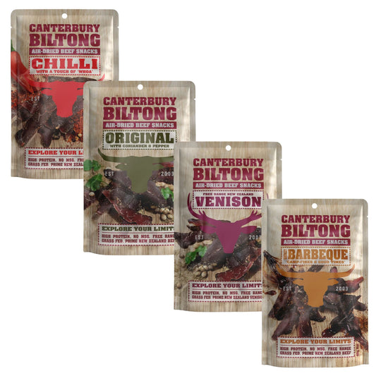 Canterbury Biltong - snack from Riverside Butchery - Gets yours for $6! Shop now at The Riverside Pantry
