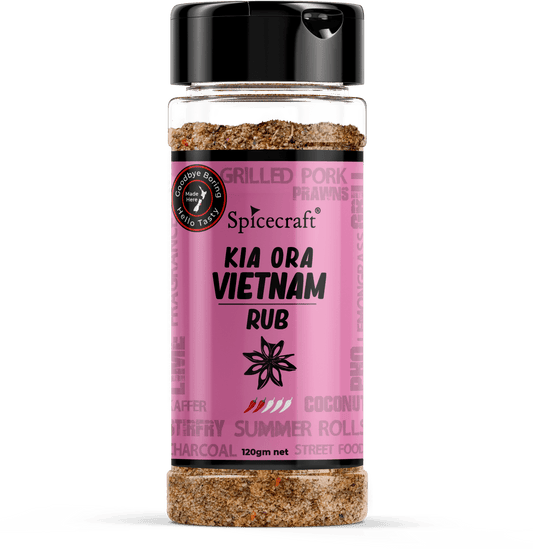Kia ora Vietnam Rub - condiment from Spicecraft - Gets yours for $12! Shop now at The Riverside Pantry