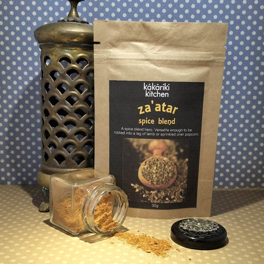 Za'atar Spice Blend - condiment from Kakariki Kitchen - Gets yours for $8.50! Shop now at The Riverside Pantry