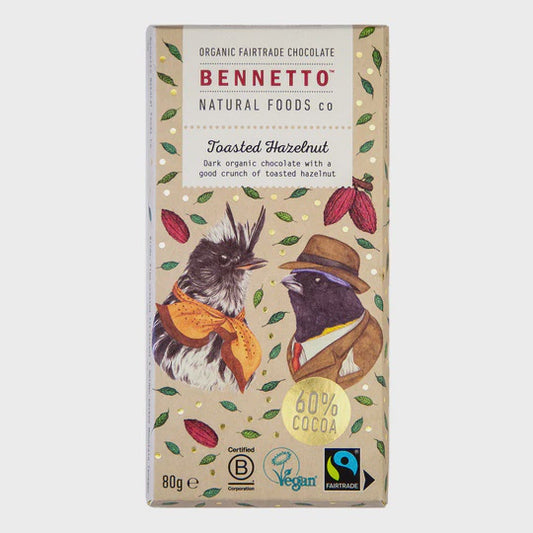 Toasted Hazelnut 80g - snack from Bennetto - Gets yours for $7! Shop now at The Riverside Pantry