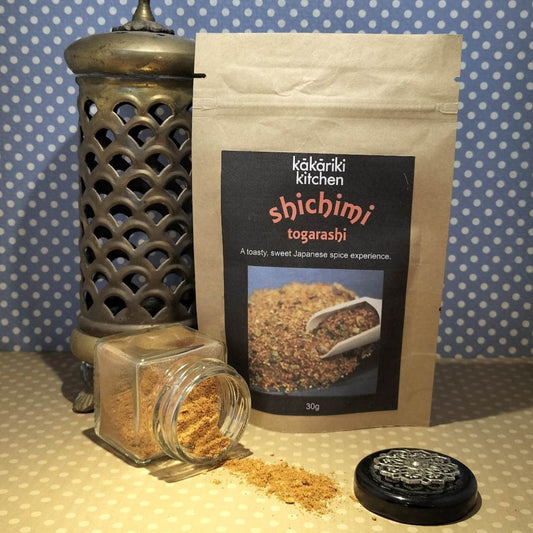 Shichimi Togarashi - condiment from Kakariki Kitchen - Gets yours for $8.50! Shop now at The Riverside Pantry
