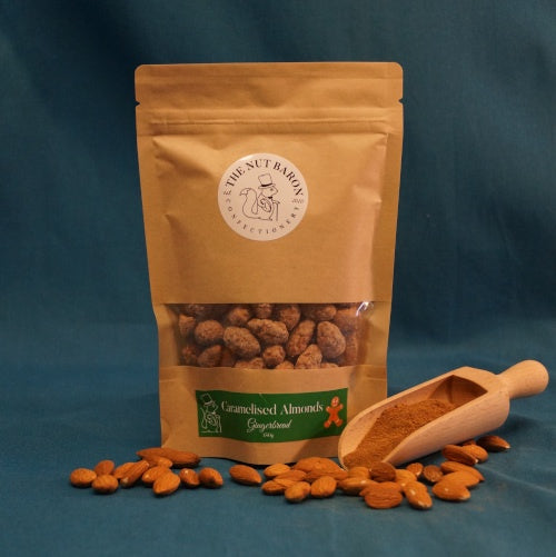 Gingerbread Almonds - confectionery from Nut Baron - Gets yours for $9.90! Shop now at The Riverside Pantry