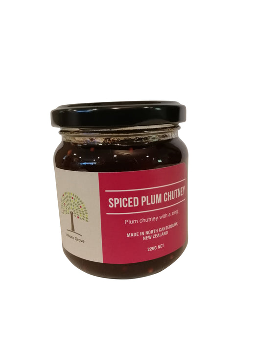 Spiced Plum Chutney 220g - condiment from Loburn Grove - Gets yours for $9.00! Shop now at The Riverside Pantry