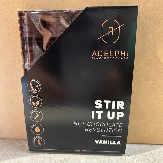 Stir It Up Vanilla - beverage from Adelphi Fine Chocolate - Gets yours for $14.00! Shop now at The Riverside Pantry