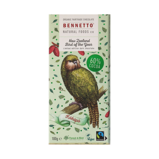 Original Dark - New Zealand Bird of the Year - Bat (Pekapeka) 100g - confectionery from Bennetto - Gets yours for $6.99! Shop now at The Riverside Pantry