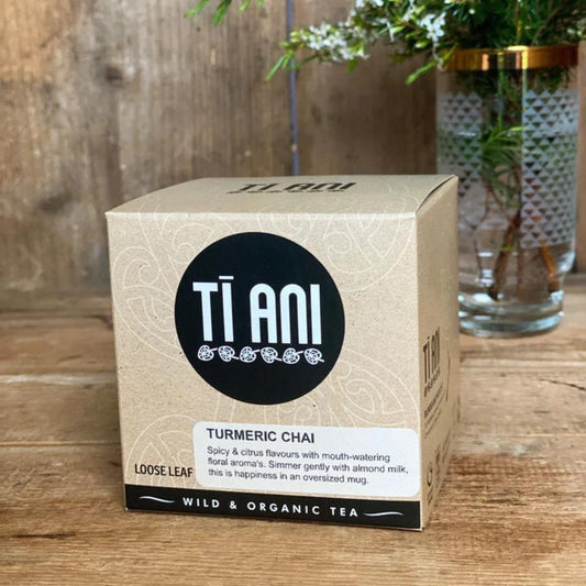 Turmeric Chai Tea - beverage from Ti Ani - Wild & Organic Tea - Gets yours for $5.00! Shop now at The Riverside Pantry