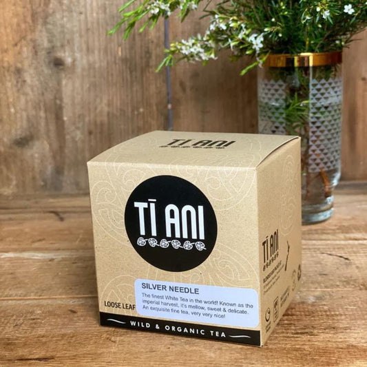 Silver Needle Tea - beverage from Ti Ani - Wild & Organic Tea - Gets yours for $6.50! Shop now at The Riverside Pantry