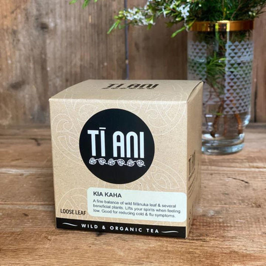 Kia Kaha Tea - beverage from Ti Ani - Wild & Organic Tea - Gets yours for $5! Shop now at The Riverside Pantry