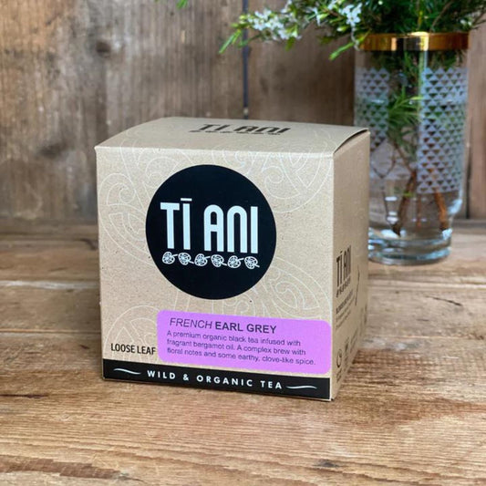 French Earl Grey Tea - beverage from Ti Ani - Wild & Organic Tea - Gets yours for $5.00! Shop now at The Riverside Pantry