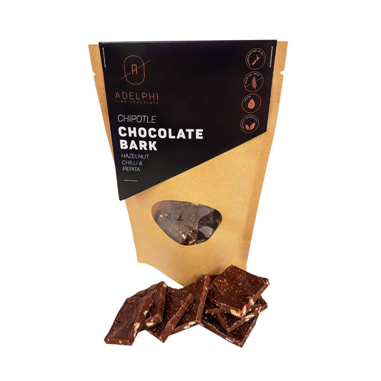 Chocolate Bark Chipotle - confectionery from Adelphi Fine Chocolate - Gets yours for $12.50! Shop now at The Riverside Pantry